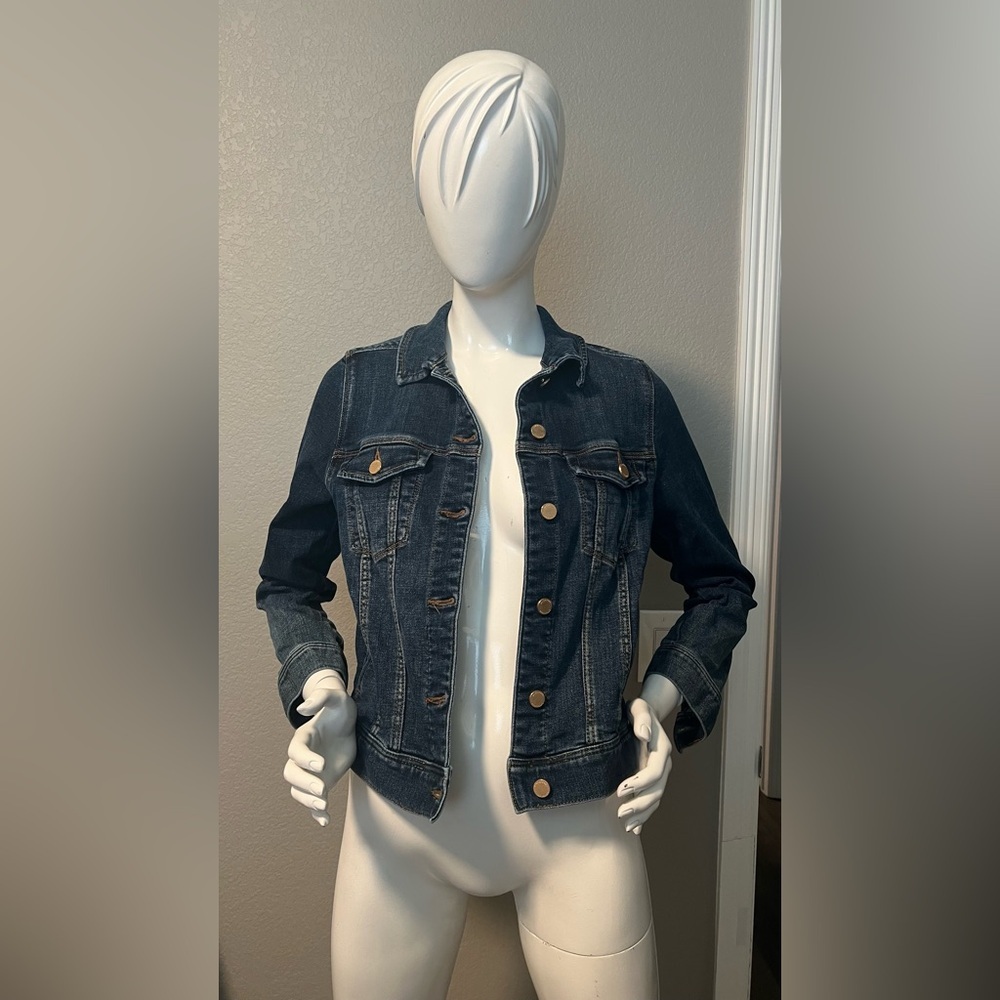 Liverpool Classic Dark Blue Jean Jacket side S